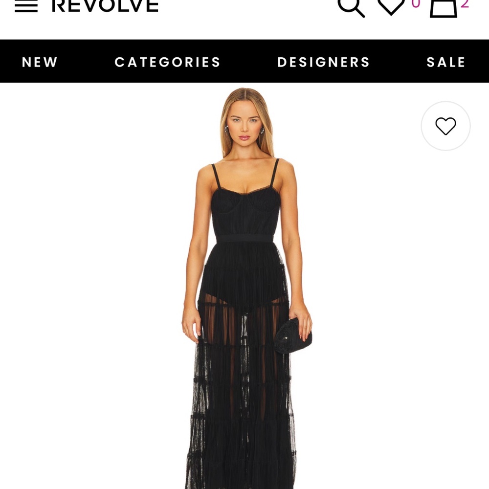 Alice and Olivia Dress Deena Tulle